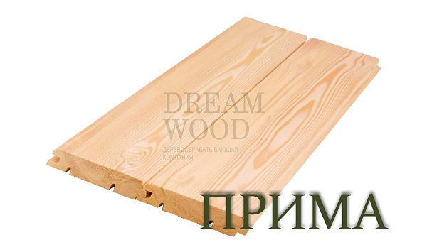 Вагонка штиль из лиственницы 16x90 сорт Прима