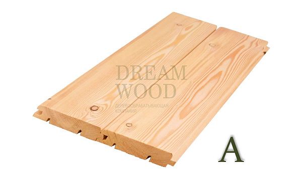 Вагонка штиль из лиственницы 16x90 сорт A